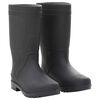 vidaXL Kalosze, czarne, rozmiar 38, PVC