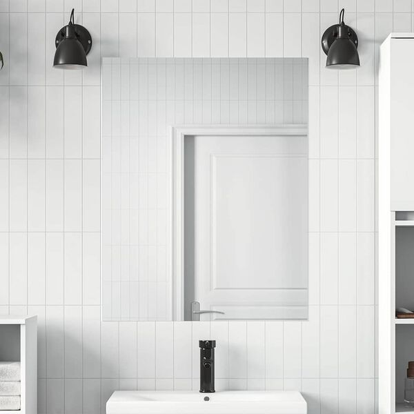 vidaXL Samoprzylepna folia lustrzana 90 x 150 cm 2 pcs Srebrny PET