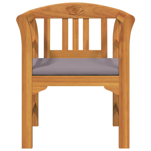 vidaXL Ławka R&oacute;żana Naturalny 68,5 x 46 x 82,5 cm Lite Drewno Akacji