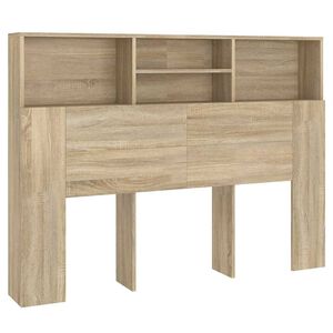vidaXL Szafka zagł&oacute;wkowa Sonoma Oak 140x19x103,5 cm