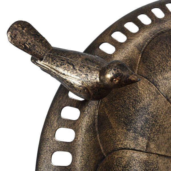 vidaXL Basenik dla ptak&oacute;w, brązowy, plastikowy