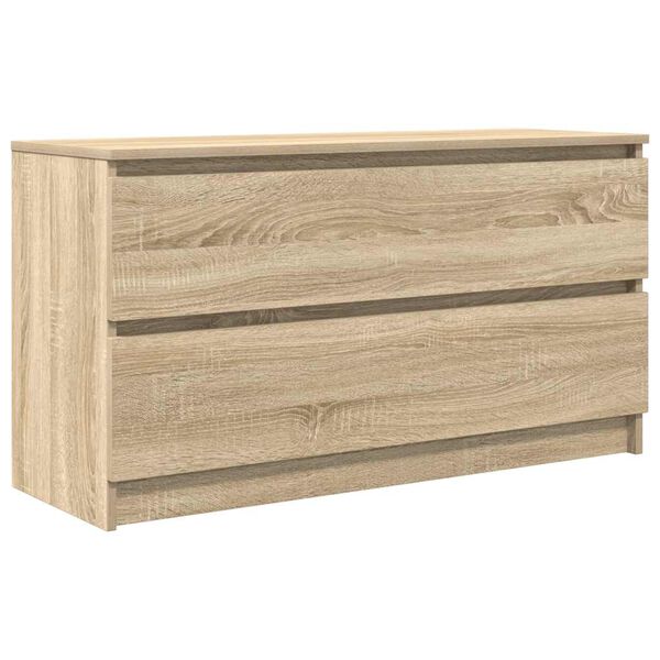 vidaXL Szafka RTV Sonoma Oak 100x35x54 cm Drewno klejone