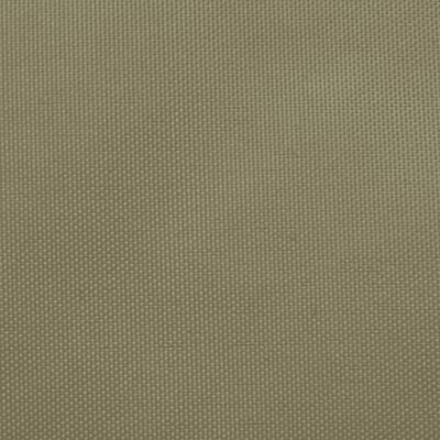 vidaXL Trapezowy żagiel ogrodowy, tkanina Oxford, 4/5x4 m, beżowy