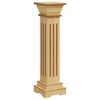 vidaXL Klasyczny kwietnik kolumna, jasne drewno, 17x17x66 cm, MDF