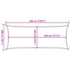 vidaXL Żagiel przeciwsłoneczny, 160 g/m&sup2;, piaskowy, 2x5 m, HDPE