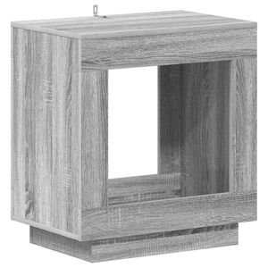 vidaXL Stolik boczny Szary Sonoma 60 x 40 x 65 cm Drewno inżynieryjne