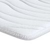 vidaXL Nakładka na materac 200 x 200 cm grubości Dzianina Biały