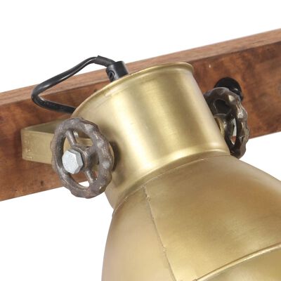 vidaXL Industrialna lampa ścienna, miedź, 90x25 cm, E27