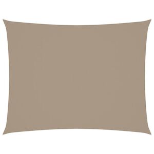 vidaXL Prostokątny żagiel ogrodowy z tkaniny Oxford, 2x3 m, taupe