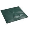 vidaXL Panele ścienne 48 pcs zielony 50 x 50 cm Pianka XPS
