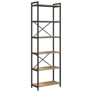 vidaXL P&oacute;łka na książki 60 x 30 x 189,5 cm Drewno inżynieryjne