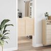 vidaXL Drzwi wahadłowe żaluzjowe 1 para 80x80 cm lite drewno sosnowe