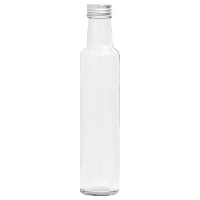 vidaXL Małe, szklane butelki z zakrętkami, 260 ml, 10 szt.