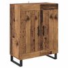 vidaXL Highboard 2 pcs Stare drewno Materiał drewnopochodny