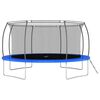 vidaXL Trampolina z akcesoriami, okrągła, 460x80 cm, 150 kg