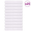 vidaXL Ręczniki, FROGN, 25 szt., białe, 100x200 cm, 360 g/m&sup2;
