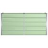 vidaXL Donica Zielony 160 x 40 x 75 cm Stal