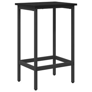 vidaXL Stołek barowy Czarny dąb 40 x 32 x 74 cm Drewno inżynieryjne