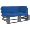 vidaXL Ogrodowa sofa narożna z palet, impregnowane drewno sosnowe