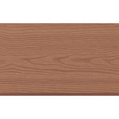 vidaXL Zamienne deski ogrodzeniowe z WPC, 7 szt., 170 cm, brązowe
