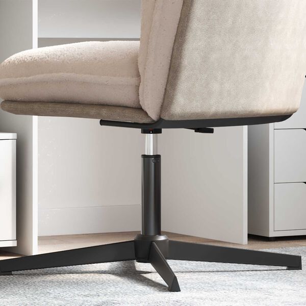 vidaXL Cylinder gazowy do krzesła biurowego Czarny 15,5 cm Żelazo