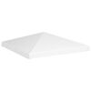 vidaXL Zadaszenie altany ogrodowej, 270 g/m&sup2;, 3x3 m, białe