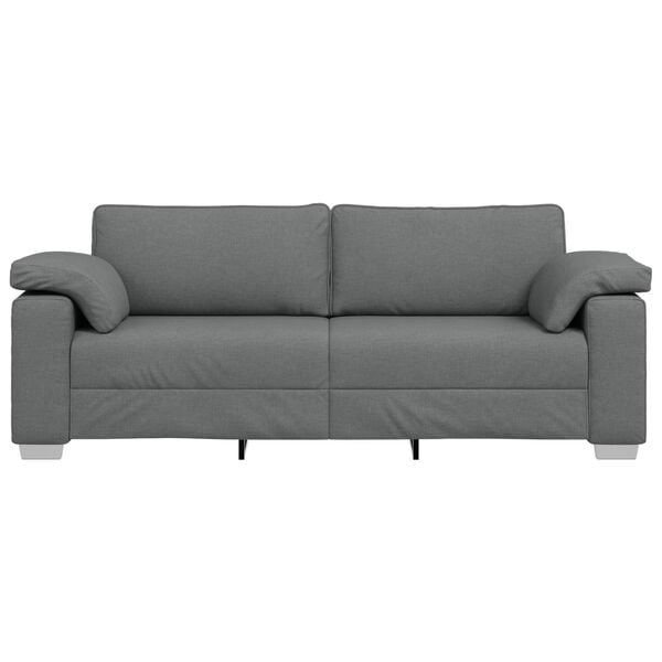 vidaXL Sofa Ciemnoszary