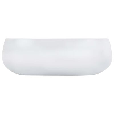 vidaXL Umywalka, 44,5 x 39,5 x 14,5 cm, ceramiczna, biała