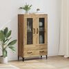 vidaXL Highboard z szufladą Dąb rzemieślniczy 70 x 31 x 115 cm