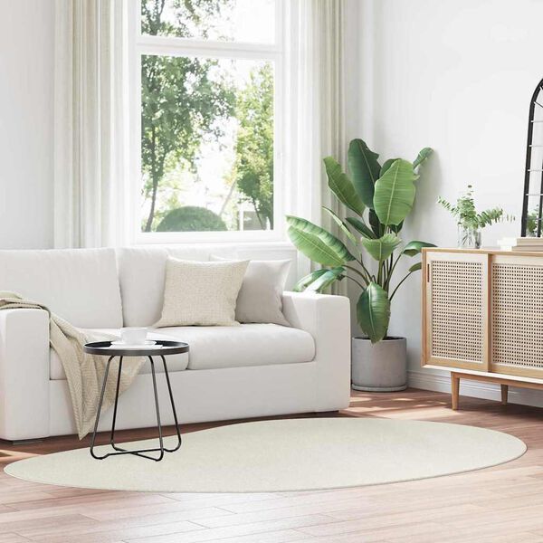 vidaXL Dywany pokojowe HUARTE Kremowy 160 x 230 cm Poliester