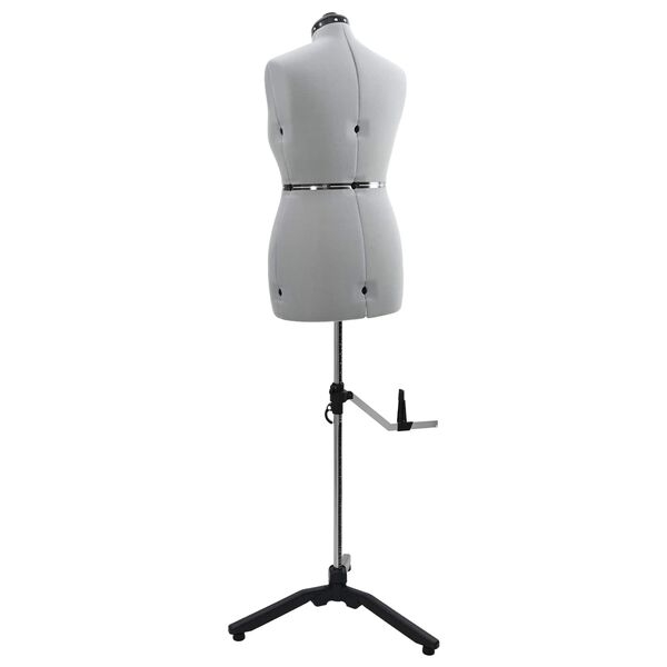 vidaXL Kobieca Regulowana Forma Sukienki Szary m Aksamit