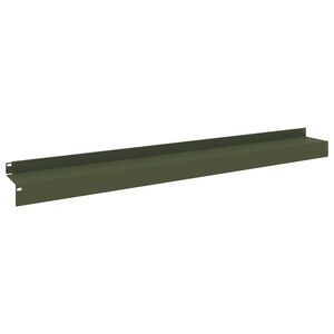 vidaXL Krawężnik do trawnika 10 szt. 100 x 10 x 8 cm Stal