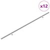 vidaXL Uchwyt do szafki 12 pcs Srebrny 700mm Stal nierdzewna
