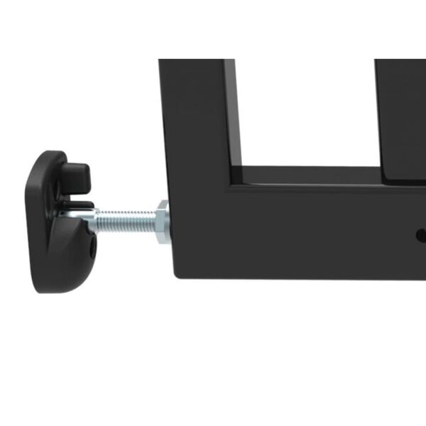 Mac Lean Barierka zabezpieczająca dla dzieci, 64-100 cm, czarna