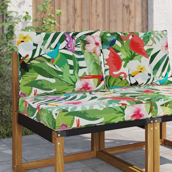 vidaXL Poduszka do sofy na zewnątrz 2 pcs kolorowy Poliester