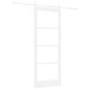 vidaXL Drzwi przesuwne ORKDAL Biały 83 x 211 cm