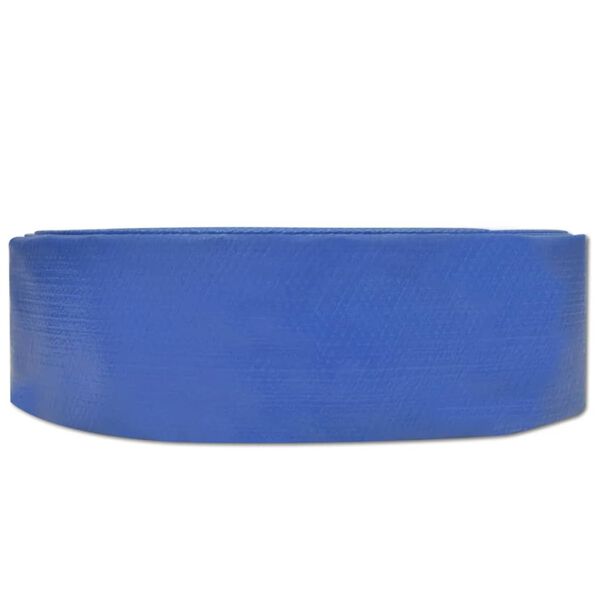 vidaXL Wąż płaski, 100 m, 3", PVC