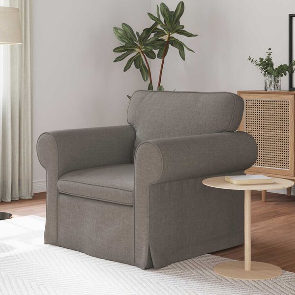 vidaXL Sofa Ciemnoszary