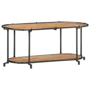 vidaXL Szafka pod telewizor, 100x42x40 cm, lite drewno akacjowe