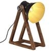 vidaXL Lampa stołowa, 25 W, czarna, 30x17x40 cm, E27