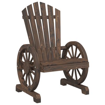 vidaXL Krzesła ogrodowe Adirondack, 2 szt., lite drewno jodłowe