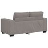 vidaXL Sofa 2-osobowa Taupe 160x77x82 cm Tkanina