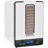 vidaXL Dehydrator do żywności z 10 tacami, biały, 550 W