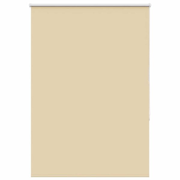 vidaXL Roleta zaciemniająca beżowa 115x175cm Szerokość tkaniny 110,7cm