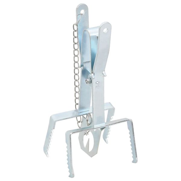 vidaXL Pułapki na krety, 5 szt., srebrne, galwanizowana stal