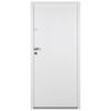 vidaXL Drzwi wejściowe, białe, 90x200 cm, aluminium