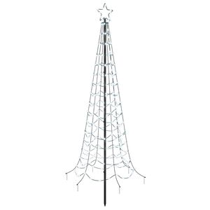 vidaXL Choinka spiralna LED z kolcem do ziemi EKENAS 180 cm 220 LED