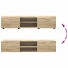 vidaXL Zestaw szafek RTV FLORIN Dąb Sonoma Materiał drewnopochodny