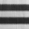 vidaXL Parawan balkonowy z HDPE, 90x500 cm, antracytowo-biały