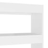 vidaXL Regał na książki/przegroda, biały, 100x30x135 cm